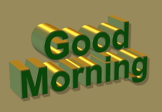 Good Morning - Ingilizce Günaydın - V080220231351-N5