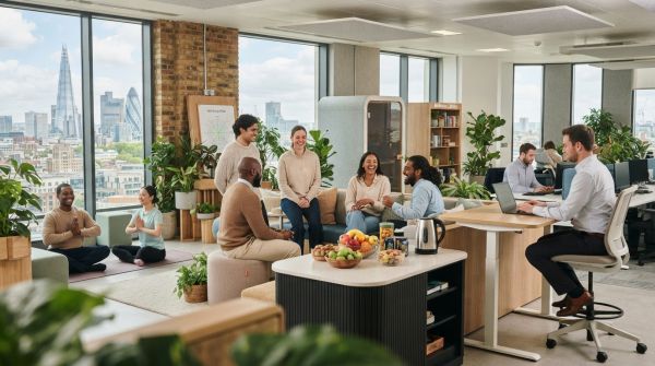 What strategies can UK businesses implement to enhance employee well-being?